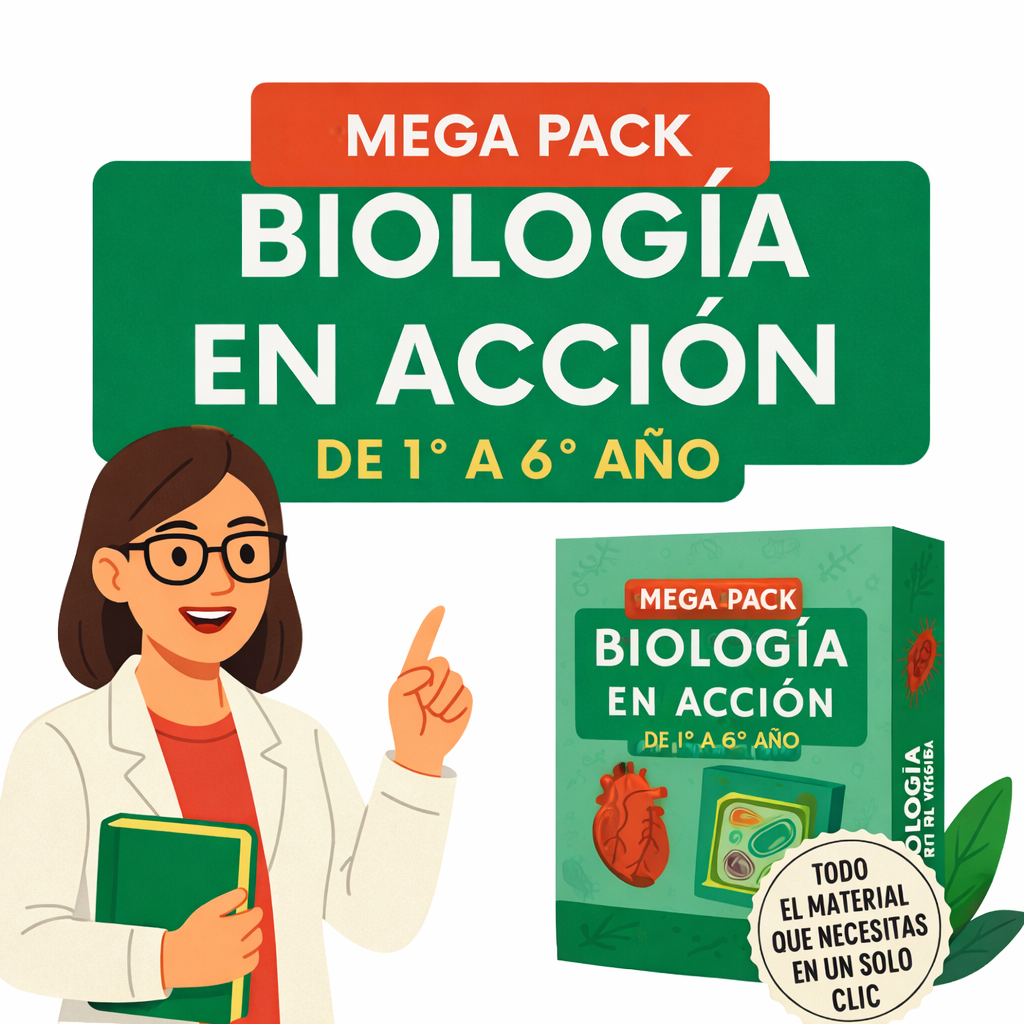 Mega pack Biología en acción PRO