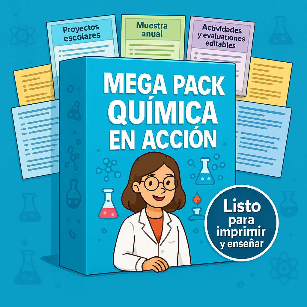 MEGA PACK QUÍMICA EN ACCIÓN