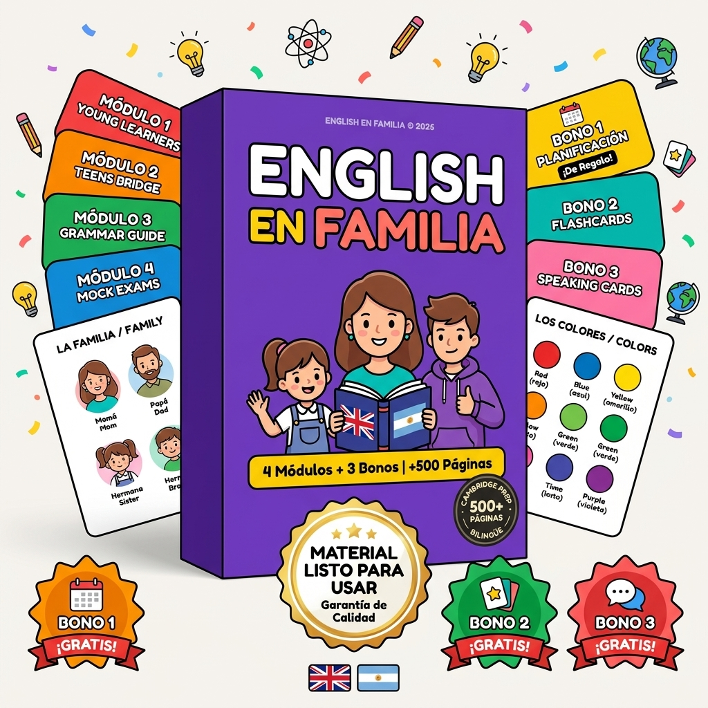 MEGA PACK English EN FAMILIA
