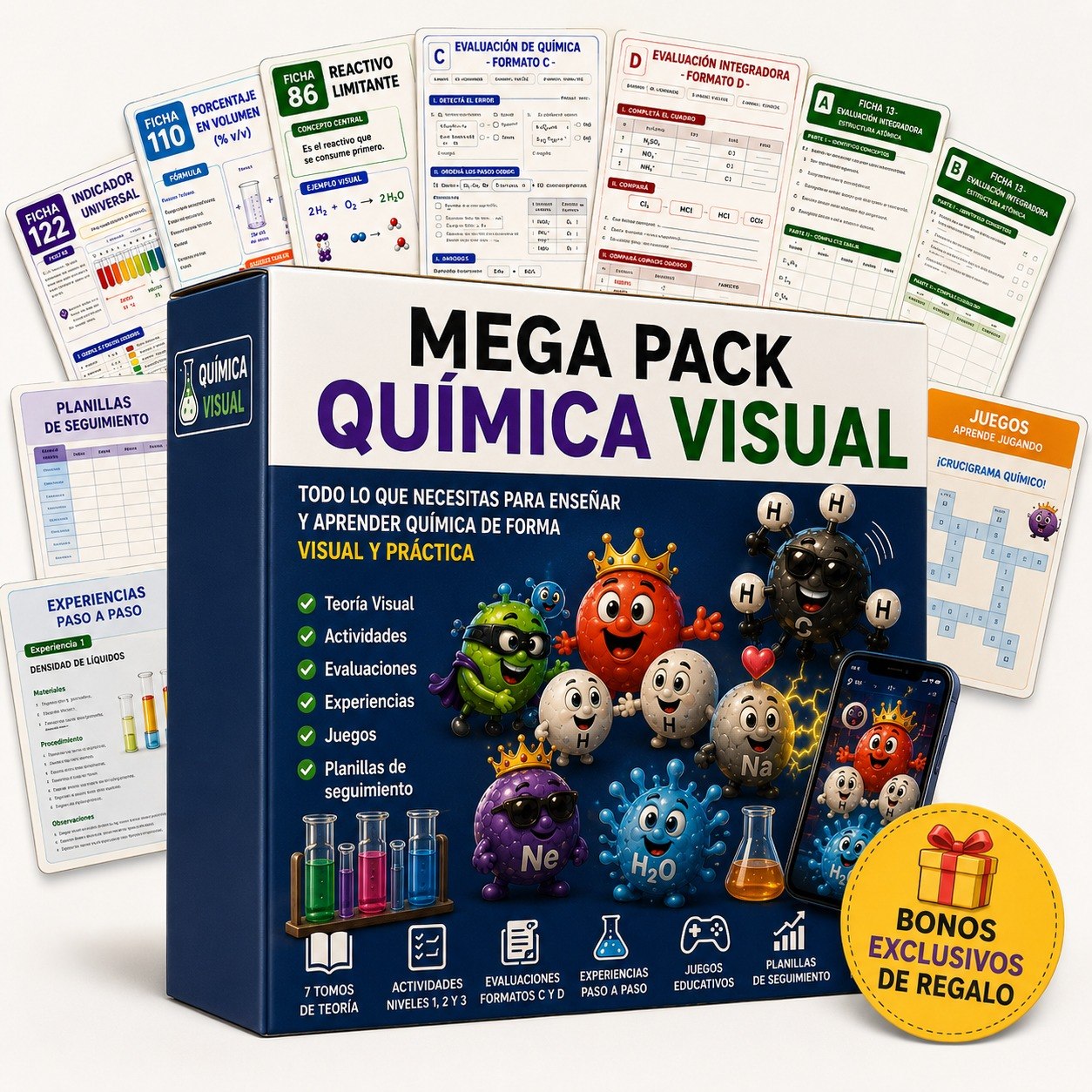 MEGA PACK QUÍMICA VISUAL